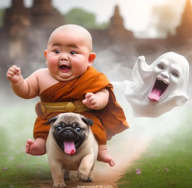 Adorable Halloween: The Cute and Fearful Expressions of Babies in Super Cute Images