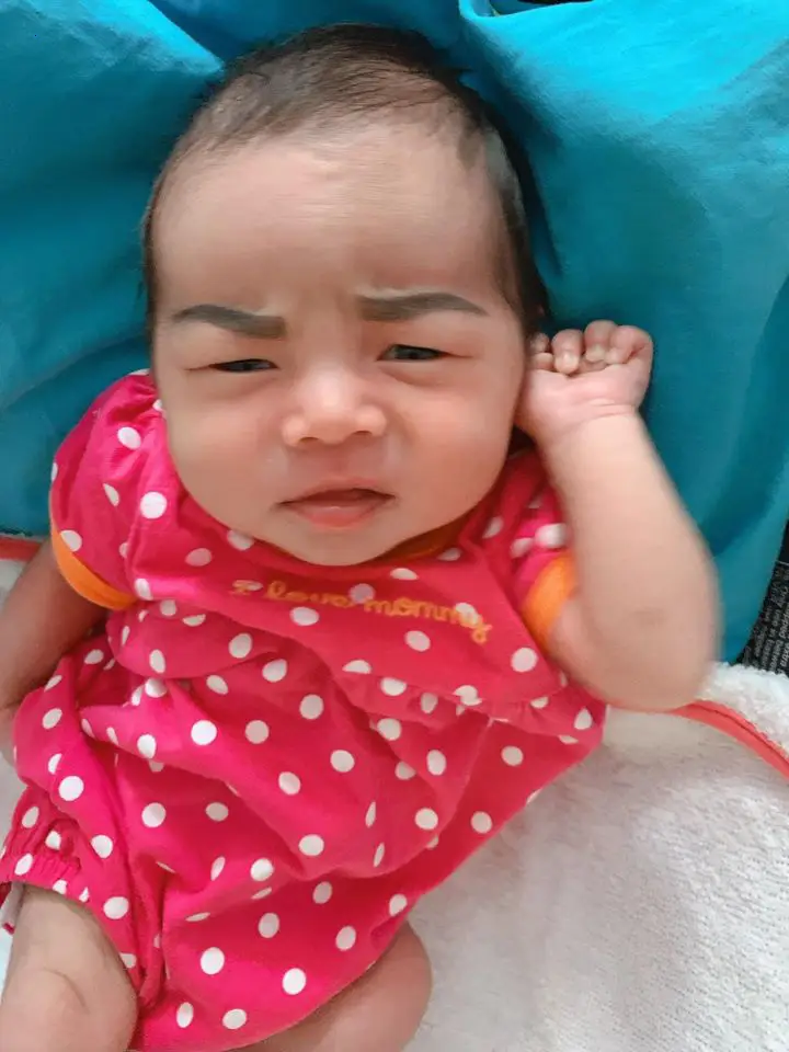 Internet’s Joy Unleashed: Meet the Baby with Hilarious Expressions and Iconic Eyebrows