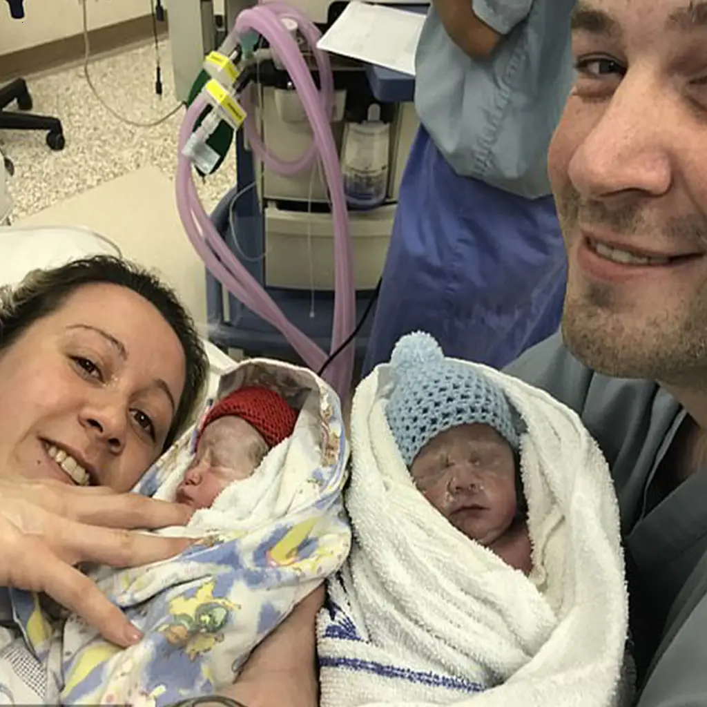 Miraculous Bonds: Twin Babies Defy the Odds, Born Nine Days Apart, Inspiring All with an Extraordinary Journey of Resilience and Love!