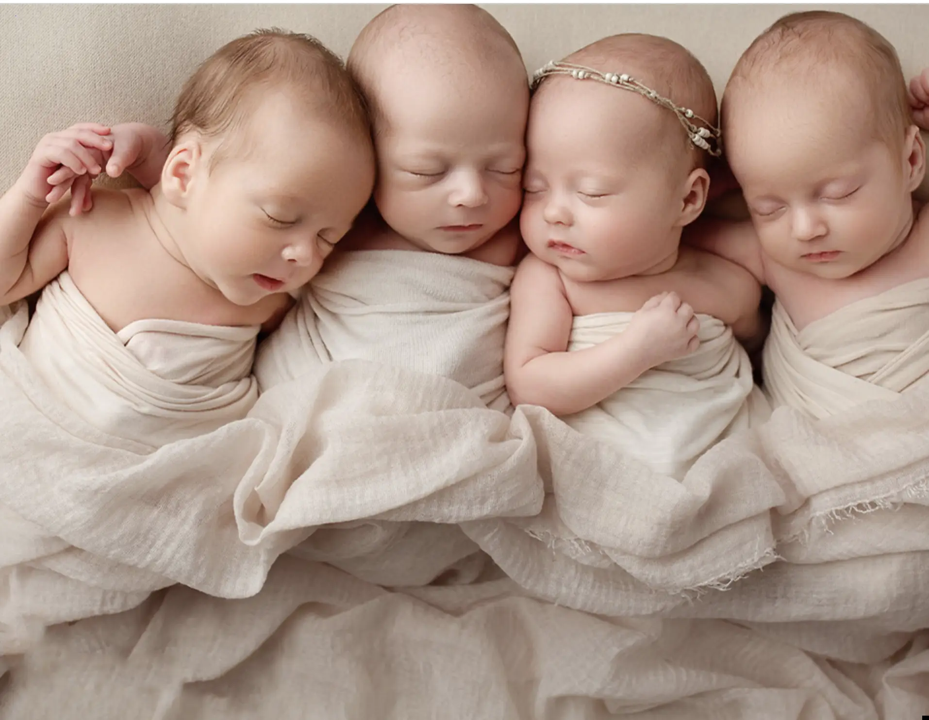 Joyful Arrival: Newborn Photos Welcoming 4 New Family Members Elicit Happiness and Thousands of Congratulations from the Community
