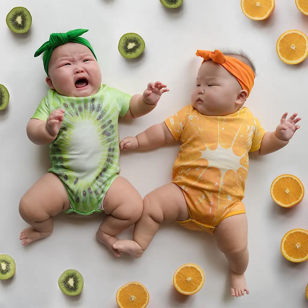 The adorable chubby-cheeked twins and their unexpected bond left us all in awe