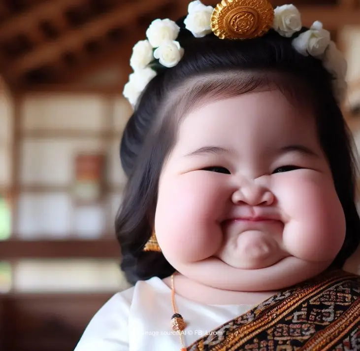 The Adorable Thai-Inspired Baby Outfit: Internet Sensation with Cuteness Overload