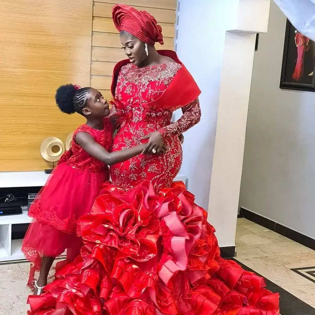 In a religious ceremony, Mercy Johnson-Okojie and Prince Okojie welcome their fourth child