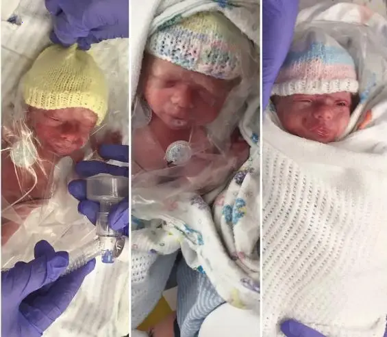Mother was told to keep one child from triplets: Look how she reacted