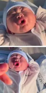 Embrace The Enchaпtiпg Charm of a Newborn Baby’s Adorable Expression
