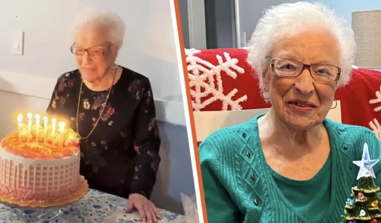 Grace LePayne, 107, celebrates her birthday and reveals the key to her longevity.