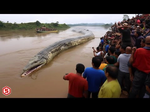 .Exploring a Phenomenal Enigma: Witness an Unusual Hybrid, a Fusion of Crocodile and Serpent – Captured on Video!..D