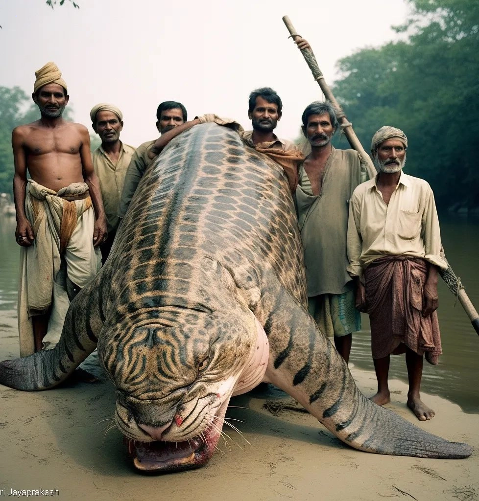 .Deciphering the Mystery: Revealing an Indian Ocean Mutant Fish with Astonishing Tiger-Like Traits..D