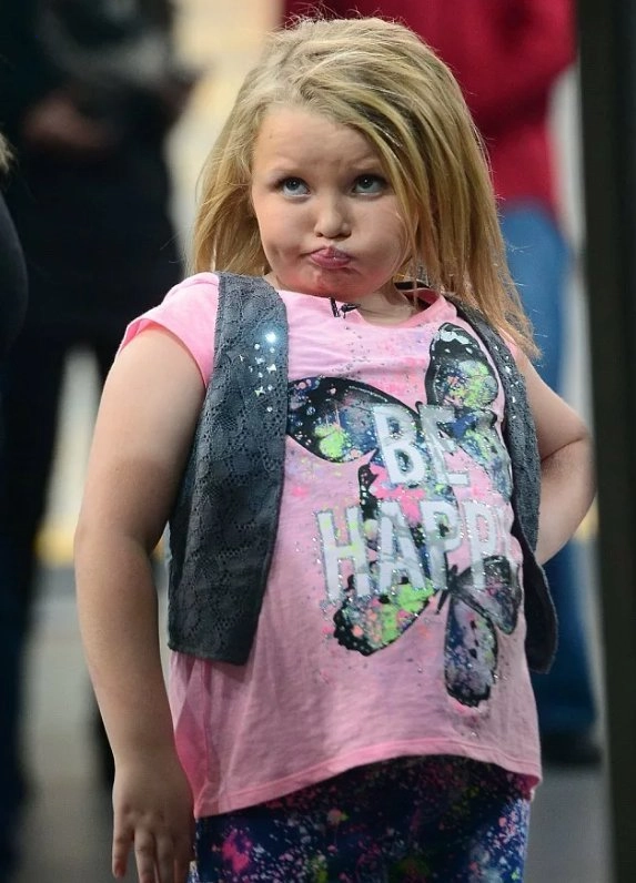 How has the beautiful girl Honey Boo Boo’s life changed in the 10 years since she won the beauty contest?