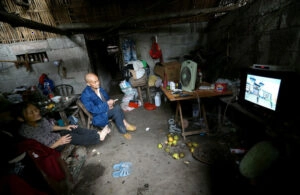 This couple consider the cave their home and don’t want to leave it. They have lived there for more than 60 years.