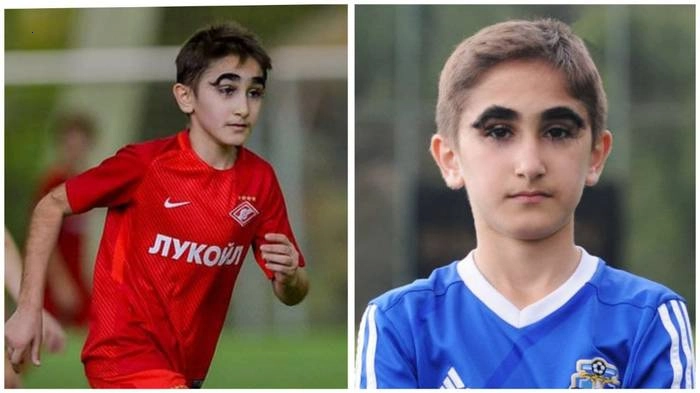 “Nature has given him a wonderful gift,” someone said about the boy with the longest eyebrows in the world.