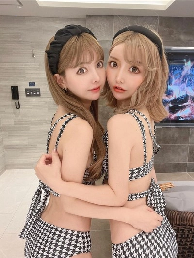 Two sisters spent $300,000 on cosmetic surgery and posted before and after photographs—the before and after shots are incredible.